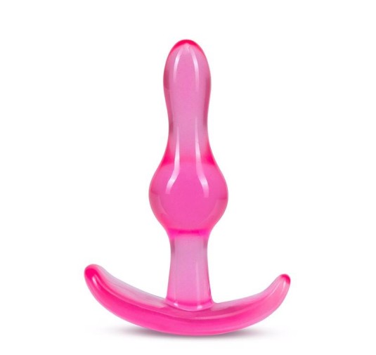 B YOURS CURVY ANAL PLUG PINK